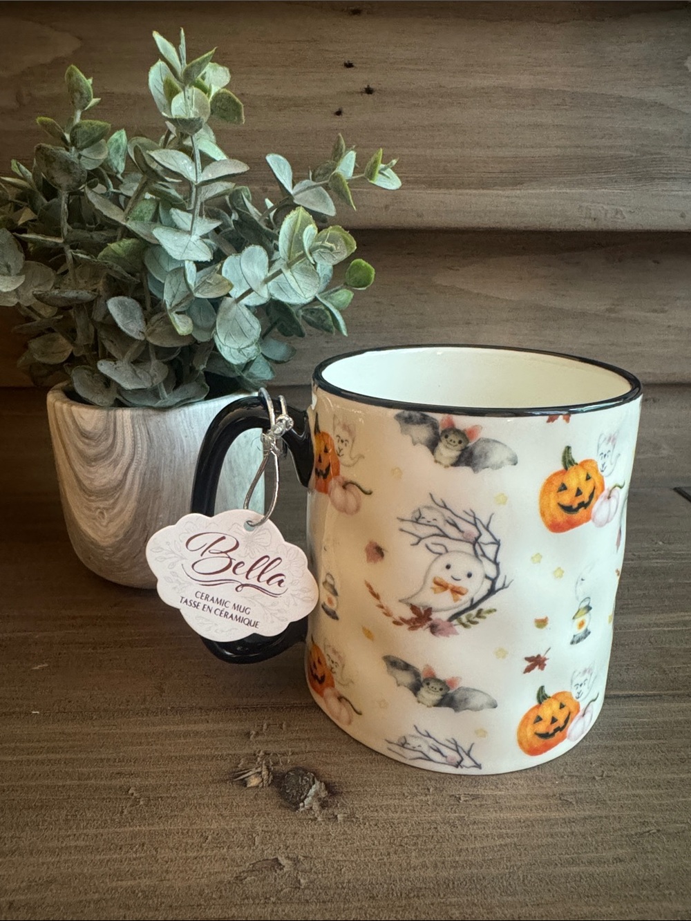 10 Strawberry Street Halloween Ghost Mug